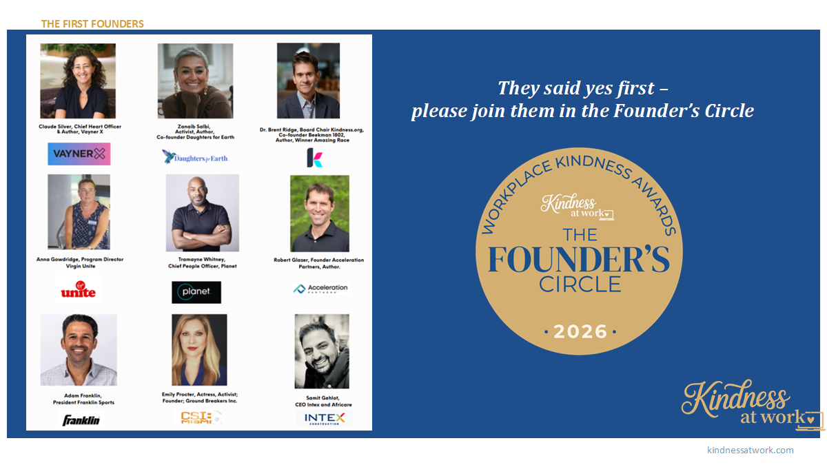 The First Founders — They said yes first, please join them in the Founder's Circle